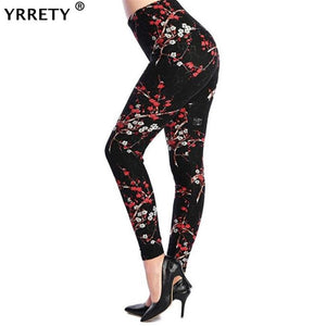 YRRETY Plus Size 2021 Print Legging Women Universe Galaxy Printing Leggins Pants Elasticity Space Tie Dye Legging High Quality