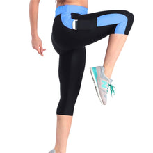 Load image into Gallery viewer, Sport Women&#39;s Fitness Running Yoga Pants Side Puffs Elastic Push Up Leggings Sports Workout Tights Gym Girls Trousers Plus Size
