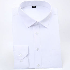 Plus Large Size 8XL 7XL Men&#39;s Fashion Casual Long Sleeved Shirt Slim Fit Male Social Business Dress Shirt Brand Men Clothing