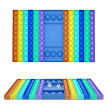 Load image into Gallery viewer, New Big Size Pop Push Bubble Rainbow Board Game Fidget Toys Fun Games For Children Stress-Relieving Toys Adult Anti-Stress Toys
