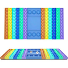 Load image into Gallery viewer, New Big Size Pop Push Bubble Rainbow Board Game Fidget Toys Fun Games For Children Stress-Relieving Toys Adult Anti-Stress Toys

