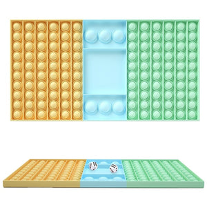 New Big Size Pop Push Bubble Rainbow Board Game Fidget Toys Fun Games For Children Stress-Relieving Toys Adult Anti-Stress Toys