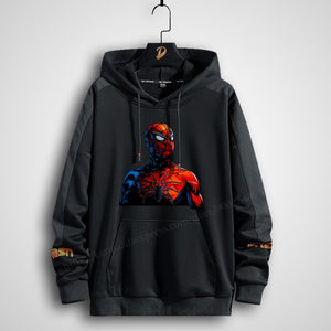 Plus Size Men&#39;s Hoodies Printing Anime Hero streetwear oversized sweatshirt clothing 150kg big men style long Hooded 6xl 7xl 8xl