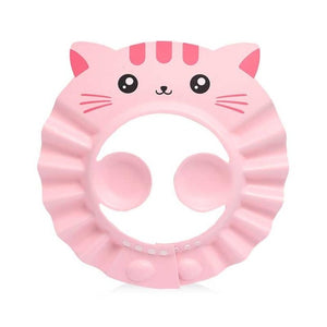 Baby Shower Cap Adjustable Hair Wash Hat for Newborn Infant Ear Protection Safe Children Kids Shampoo Shield Bath Head Cover