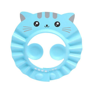 Baby Shower Cap Adjustable Hair Wash Hat for Newborn Infant Ear Protection Safe Children Kids Shampoo Shield Bath Head Cover