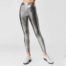 Load image into Gallery viewer, SALSPOR Plus Size Bronzing Leggings Women Sexy High Waist Skinny Push Up Gym Clothing Fitness Workout Legging Slim Pants 3XL
