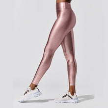 Load image into Gallery viewer, SALSPOR Plus Size Bronzing Leggings Women Sexy High Waist Skinny Push Up Gym Clothing Fitness Workout Legging Slim Pants 3XL
