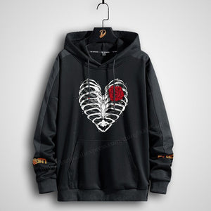 Plus Size Men&#39;s Hoodies Printing Anime Hero streetwear oversized sweatshirt clothing 150kg big men style long Hooded 6xl 7xl 8xl