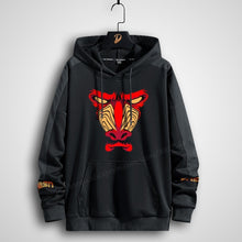 Load image into Gallery viewer, Plus Size Men&#39;s Hoodies Printing Anime Women Harajuku streetwear oversized sweatshirt clothing style long Hooded Black Bear 8xl
