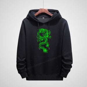 Plus Size Men&#39;s Hoodies Printing Anime Women Harajuku streetwear oversized sweatshirt clothing style long Hooded Black Bear 8xl
