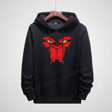 Load image into Gallery viewer, Plus Size Men&#39;s Hoodies Printing Anime Women Harajuku streetwear oversized sweatshirt clothing style long Hooded Black Bear 8xl
