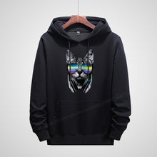 Load image into Gallery viewer, Plus Size Men&#39;s Hoodies Printing Anime Women Harajuku streetwear oversized sweatshirt clothing style long Hooded Black Bear 8xl
