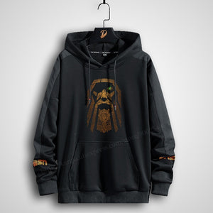 Plus Size Men&#39;s Hoodies Printing Anime Women Harajuku streetwear oversized sweatshirt clothing style long Hooded Black Bear 8xl