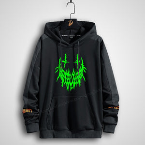 Plus Size Men&#39;s Hoodies Printing Anime Women Harajuku streetwear oversized sweatshirt clothing style long Hooded Black Bear 8xl