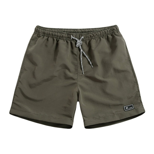 New Men's Shorts Plus Size Thin Fast-drying Summer Beach Trousers Casual Sports Short Pants Clothing Spodenki Short Homme 2021#