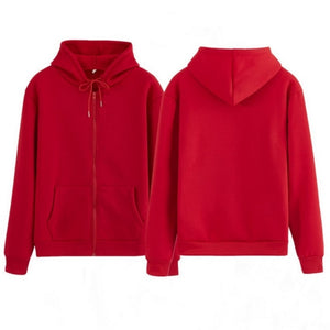 Plus Size Couple Hoodies Women Harajuku Streetwear Oversized Zip Up Sweatshirt Clothing Korean Style Long Sleeve Tops