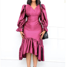 Load image into Gallery viewer, High Quality Women Dress Bow Elegant Wedding Party Dresses For Women 2022 Summer Plus Size Women Clothing S-XXXL Femme Vestidos
