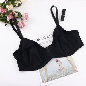 PariFairy E cup Big Size Bralette Ultrathin Polyester Underwired Bra Plus size 44E 46E 48E 42F 44F 46F 48F 50F 52F