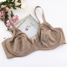 Load image into Gallery viewer, PariFairy E cup Big Size Bralette Ultrathin Polyester Underwired Bra Plus size 44E 46E 48E 42F 44F 46F 48F 50F 52F
