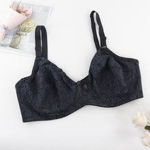 Load image into Gallery viewer, PariFairy E cup Big Size Bralette Ultrathin Polyester Underwired Bra Plus size 44E 46E 48E 42F 44F 46F 48F 50F 52F
