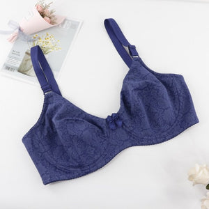 PariFairy E cup Big Size Bralette Ultrathin Polyester Underwired Bra Plus size 44E 46E 48E 42F 44F 46F 48F 50F 52F