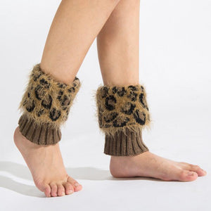 Topper Cuffs Skin-friendly Soft Decorative Comfortable Knit Short Leg Warmers Socks