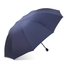 Load image into Gallery viewer, LIKE RAIN Super Large Folding Umbrella Rain Women Windproof Sunny And Rainy Paraguas Male Double Whole Family Umbrellas UBY28
