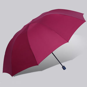 LIKE RAIN Super Large Folding Umbrella Rain Women Windproof Sunny And Rainy Paraguas Male Double Whole Family Umbrellas UBY28